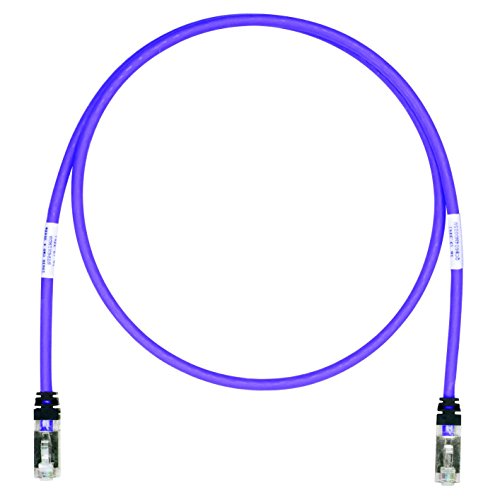 パンドウイット シールド LANケーブル Cat6A プロ仕様 20m 紫 STP6X20MVL