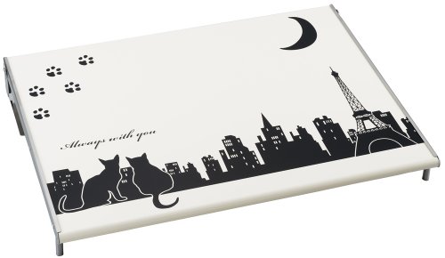 ヨシカワ ガスコンロ 排気口 カバー 油ハネ ガード 60cm 奥行52cm ホワイト クロネコキッチン 日本製 I..