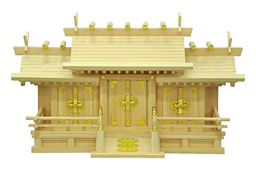 エイアイテック(AITECH) AIS 神棚 お札が簡単に入る 謙信三社大 国内製造