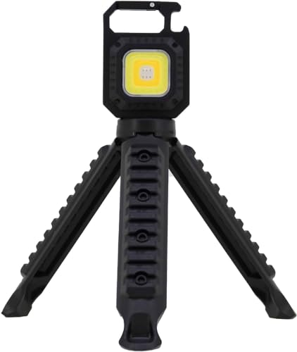 トレードワン(TRADE ONE) ワークライト 作業灯 900ルーメン 連続点灯時間6時間 USB充電式 3脚付き 軽量..