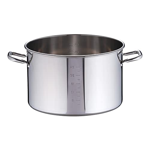 遠藤商事 業務用 パワー・デンジ 半寸胴鍋 39cm IH対応 ステンレス 日本製 AHV8939