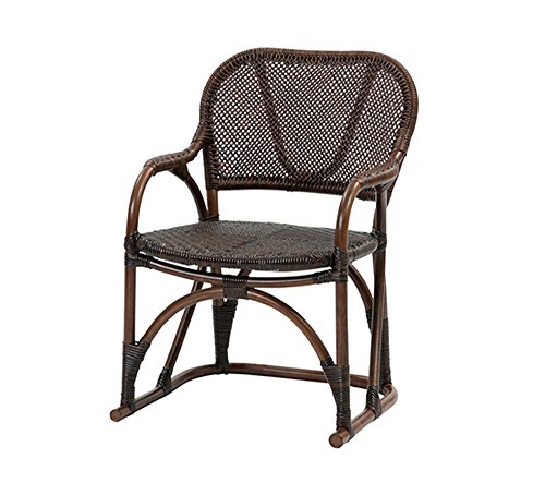 サンフラワーラタン ラタン製チェア ブラウン 幅52cm C117KA