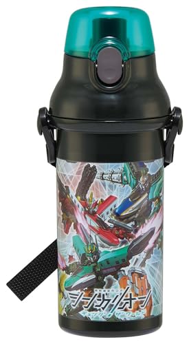 容量:480ml /サイズ:直径9.4*高さ19.6cm/付属品:肩から掛けられるショルダーベルト、名前シール重量があって硬いステンレス製水筒を使う前の低年齢層向け軽量プラスチック水筒ワンタッチ式開閉キャップで簡単に開けられてダイレクトにそのまま飲める/食洗機:可生産国:日本/銀イオンAG*抗菌プラスチック水筒、SIAA(抗菌製品技術協議会)認証マーク取得素材・材質:本体・フタ・ベルト止め*ポリプロピレン、キャップ*AS樹脂 パッキン*シリコン樹脂 バネ・ピン*ステンレス