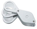 サイズ:レンズ径:20mm 倍率:3・4・5倍 新潟精機 BeHAUS 日本製 メタルルーペ 3・4・5倍 No.7070(2)