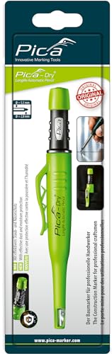 ピカマーカー 建築用シャープペンシル“Dry” 丸芯2．8mm 黒2B ブリスターパック 3030SB03