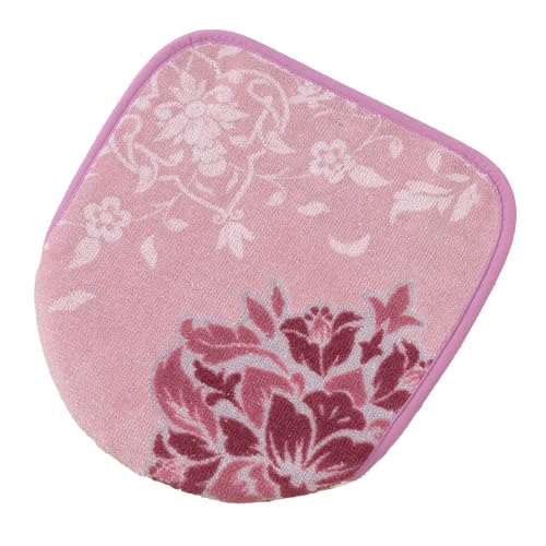 センコー(Senko) DECORMUSEE プレシャス トイレふたカバー 普通・洗浄兼用 ピンク エレガント 30244