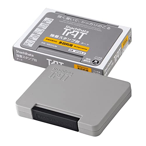 色:ブラック サイズ:中型 シャチハタ 強着 スタンプ台 TAT 多目的用 中型 黒 ATGA-2-K 色:ブラック サイズ:中型 シャチハタ 強着 スタンプ台 TAT 多目的用 中型 黒 ATGA-2-K