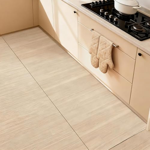 VECELO 床保護マット チェアマット 幅240X奥行き60cm 吸音 透明 防水 家具保護 凹み防止 防カビ 床傷防止マット 特大サイズ 滑り止め 床キズ防止 床暖房対応 無味無臭 お手入れ簡単 冷蔵庫マッ