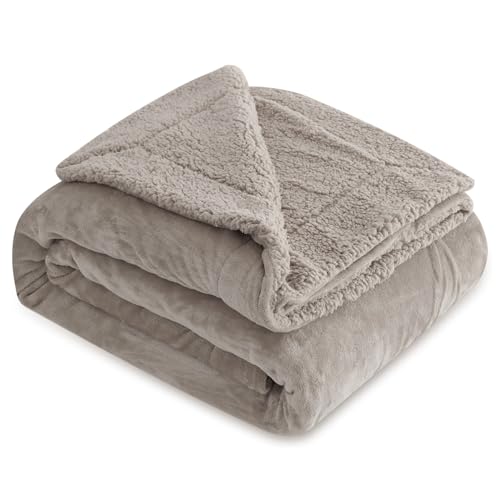 クモリ(Kumori) 2枚合わせ 厚手毛布 クイーン/キング 冬用 掛け毛布 あったか 防寒 ブランケット 吸湿..
