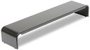 色:ブラック 田窪工業所 パソコン小物ラック 幅54cm ブラック PCK-54KM