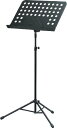 色:穴あり:M-300B サイズ:1台 KC 譜面台 M-300B/BK ブラック