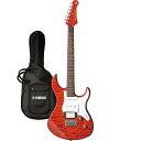 色:キャラメルブラウン(CMB) ヤマハ YAMAHA エレキギター PACIFICA PAC212VQM CMB 純正ソフトケース付属