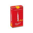 サイズ:3 バンドーレン ソプラノサクソフォンリード ジャバ・ファイルド・レッドカット(JAVA FILED RED CUT) 硬さ:3 (10枚入)