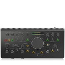 ベリンガー Behringer 2x4 USBオーディオインターフェース 192kHz対応 MIDASマイクプリアンプ搭載 内蔵トークバックマイク スタジオコントローラー VCAコントロール STUDIO XL BLACK