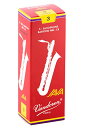 サイズ:3 バンドーレン バリトンサクソフォンリード ジャバ・ファイルド・レッドカット(JAVA FILED RED CUT) 硬さ:3 (5枚入)