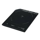 象印マホービン 卓上IHクッキングヒーター 薄型 高さ約3* フルフラット タッチパネル 9段階調節 安全設計 ブラック EZ-KG26-BA