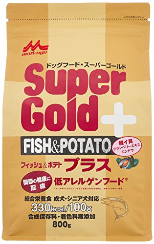 スーパーゴールド Supergold フィッシュ&ポテト プラス 関節ケア 800g