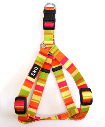 ONS レインボーハーネス オレンジ #20 (中型犬)