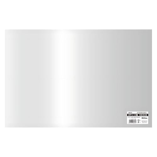 シモジマ ヘイコー OPPシート 食品用 0.02mm厚 縦400x横600mm 500枚 006777008