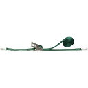 TRUSCO(トラスコ) 強力型ベルト荷締機 SUS金具 25mm幅 300kg アイタイプ GX25S-300R