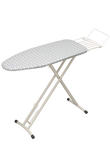 シービージャパン アイロン台 北欧柄 スタンド型 アルミコート仕様 21段階 高さ調節可能 26*84cm Kogure