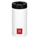 カクセー ペットボトルホルダー 真空 二重ステンレス 500ml ホワイト 断熱 保温 保冷 XF-500(3)