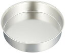 サイズ:24cm 遠藤商事 業務用 チーズケーキ用デコ共底 24cm 浅型 18-8ステンレス WDK01024 シルバー