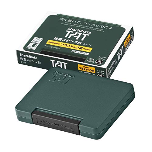 シャチハタ シヤチハタ 強着スタンプ台 タート ATPN-2-K 中形 黒 シャチハタ シヤチハタ 強着スタンプ台 タート ATPN-2-K 中形 黒