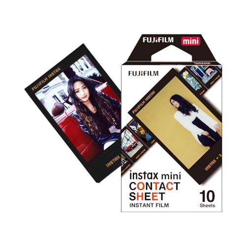 富士フイルム(FUJIFILM) インスタントカメラ チェキ用フィルム 10枚入 コンタクトシート INSTAX MINI CONTACT WW 1