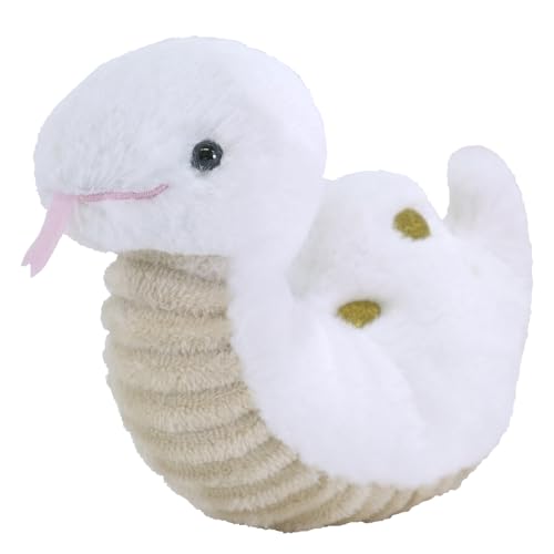 サンレモン フラッフィーズ ヘビ WH S 7.5*18*13cm ぬいぐるみ アニマル かわいい 干支 巳年 お正月 P-1113