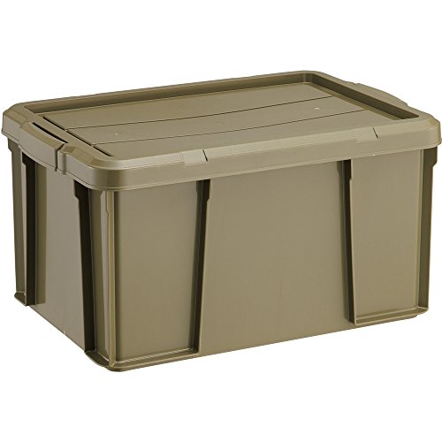 Long Type - トラスコ中山(TRUSCO) ライトボックス 収納ボックス 収納ケース オリーブ・ドラブ 35L ODR-02