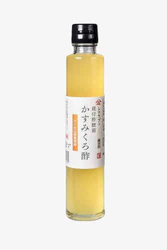 庄分酢 蔵付酢酸菌 かすみくろ酢 200ml 酢酸菌入り にごり酢