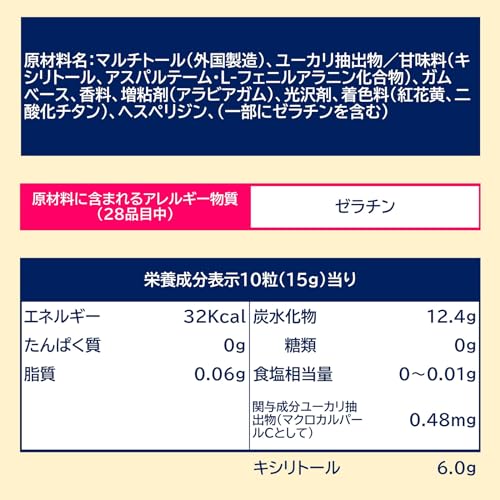 ロッテ (トクホ)キシリトール オーラテクトガム(シトラスミント)スリムボトル 125g*6個 2024公式 belugastore-10098974 BeLugastore サンプル画像2