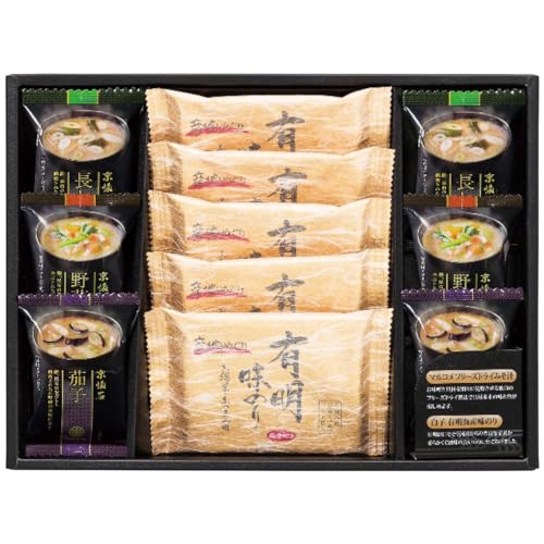 フリーズドライみそ汁&有明のりセット NF-BON