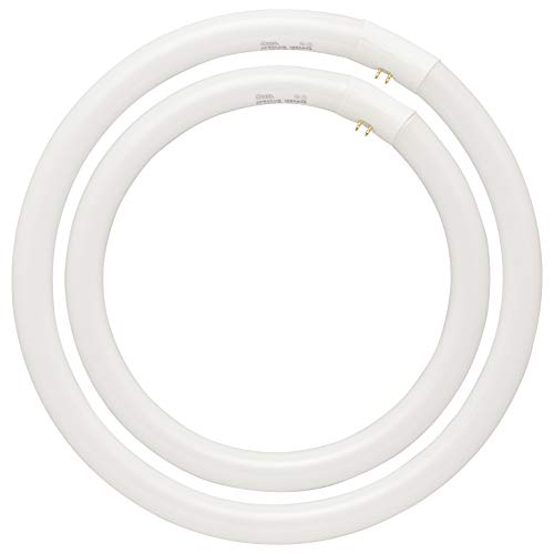 オーム電機 丸形蛍光ランプ 32形*40形 3波長形昼光色 2本セット FCL-3240EXD-8H 06...