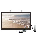VERSOS 16インチ ハイビジョン ポータブルテレビ 液晶テレビ 録画機能搭載 タイムシフト機能 AC・DC電源対応 バッテリー内蔵 ワンセグ フルセグ VS-AK160S(2)