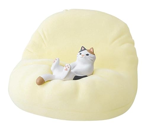 デコレ(Decole) *デコレコーポレーション くつろぎねこスマホスタンド ミケ SN-35742