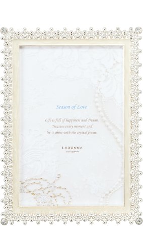 LADONNA ラドンナ フォトフレーム ブライダル ホワイト ポストカード判 MJ83-P-WH