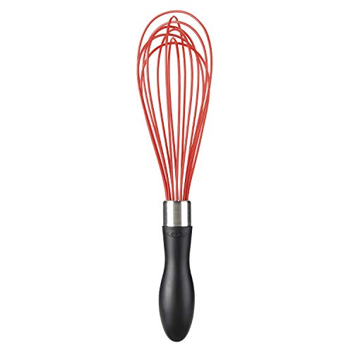 OXO 泡だて器 シリコン ウィスク 大 レッド 1244780