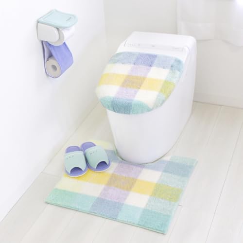 BeLugastoreのオカ(OKA) パレット トイレットペーパー ホルダーカバー グリーン 洗える｜アングル2