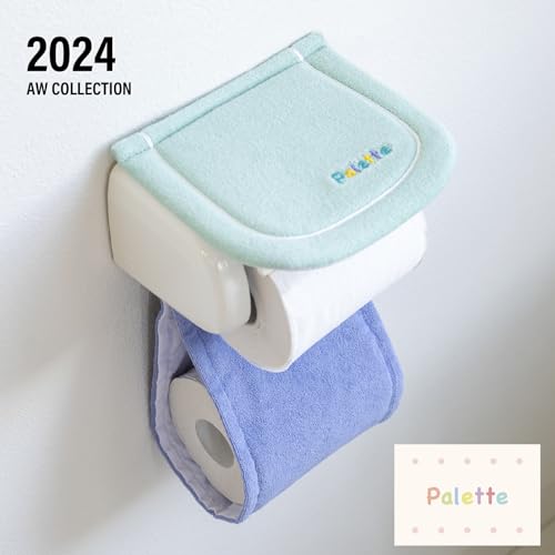 BeLugastoreのオカ(OKA) パレット トイレットペーパー ホルダーカバー グリーン 洗える｜アングル3