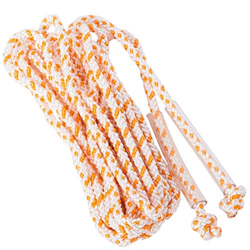 TOEI LIGHT(トーエイライト) 長なわNS-15M B2276 団体用なわとび 全長15m グリップ部ビニールチューブ付