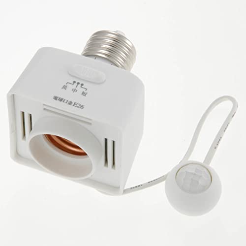 オーム 光 人感センサー付きソケット PIR505C-A