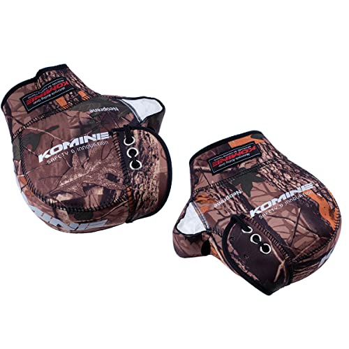 コミネ(KOMINE) バイク用 ネオプレーンハンドルウォーマー/ハンドルカバー カモフラージュ フリー AK-021 345