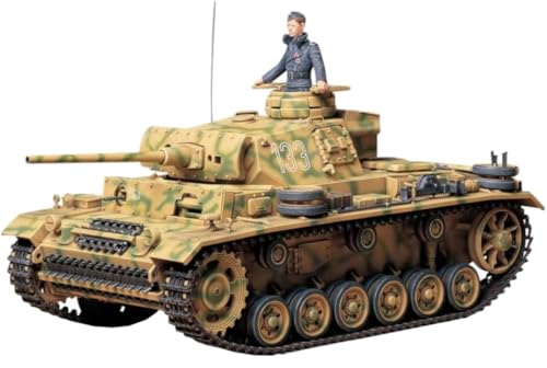 タミヤ 1/35 ミリタリーミニチュアシリーズ N0.215 ドイツ陸軍 III号戦車 L型 プラモデル 35215