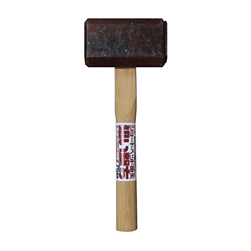 杭などを打ち込むときや物を壊したりするときに鉄板プレート付柄長:約255mm材質:南洋樫製造国:日本