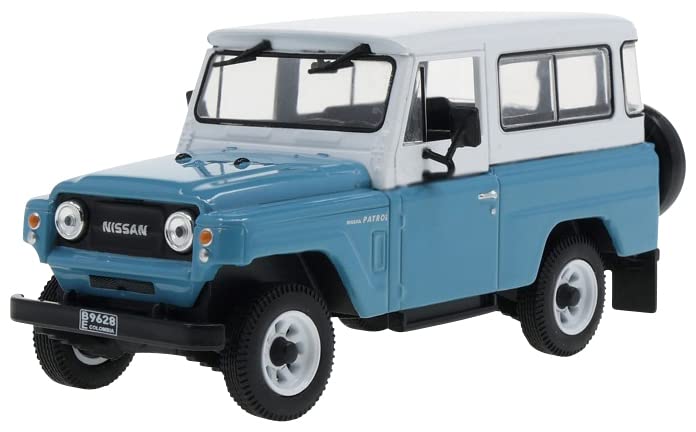 FIRST:43 1/43 ニッサン PATROL 300 H-60 1970 ライトブルー/ホワイト 海外仕様 完成品 F43-164