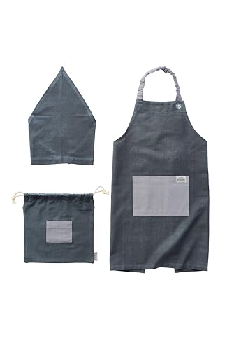 Sommelier Aprons - [レップ] Mate キッズエプロン LGY 3Pセット 548721