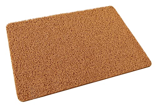 ダルトン(Dulton) インテリア雑貨 PVC コイル マット マスタードブラウン Mサイズ PVC COIL MAT MUSTARD H19-0080M/MS
