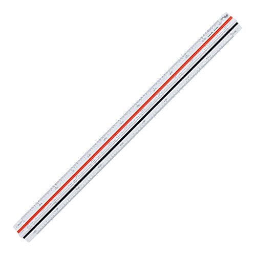 ライオン事務器 製図用品 三角スケール 土地家屋用 300mm No.541